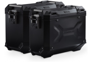 SW MOTECH TRAX ADV aluminium case system Black. 45/37L. Husqvarna Norden 901 (21-)