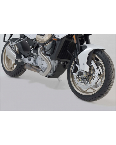 SW MOTECH Kryt motora čierny, Moto Guzzi V 100 Mandelo (22-)