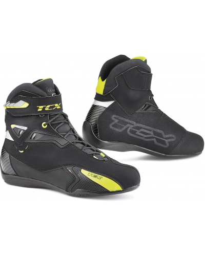 TCX topánky RUSH WP black / yellow fluo