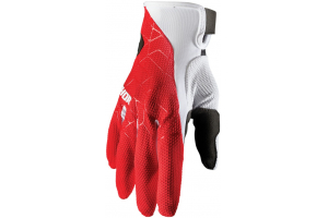 THOR rukavice DRAFT red / white
