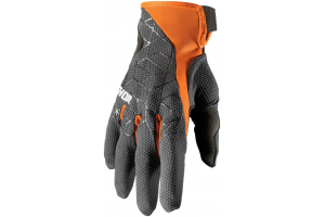 THOR rukavice DRAFT charcoal/orange