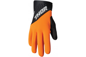 THOR rukavice SPECTRUM Cold fluo orange/black