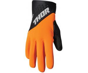 THOR rukavice SPECTRUM Cold fluo orange/black
