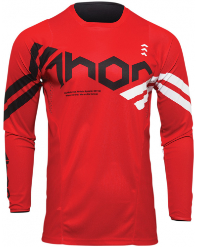 THOR dres PULSE Cube red/white