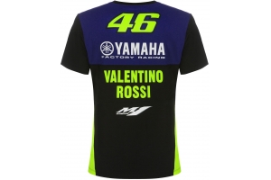 Valentino Rossi VR46 triko YAMAHA VR46 black / blue