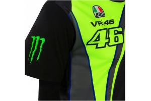 Valentino Rossi VR46 tričko MONSTER REPLICA black