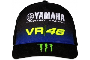 Valentino Rossi VR46 šiltovka YAMAHA BLACK black / blue