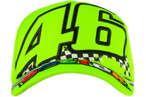 VALENTINO ROSSI VR46 šiltovka 46 THE DOCTOR fluo yellow