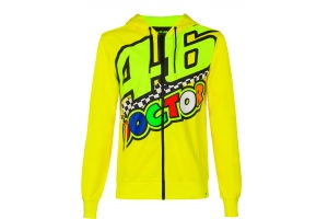 VALENTINO ROSSI VR46 mikina 46 THE DOCTOR yellow