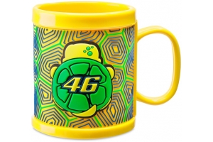 Valentino Rossi VR46 hrnek TURTLE THE DOCTOR yellow