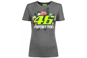 Valentino Rossi VR46 tričko VRFORTYSIX grey