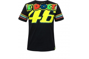 Valentino Rossi VR46 tričko STRIPES black