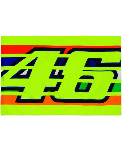 Valentino Rossi VR46 vlajka STRIPES yellow