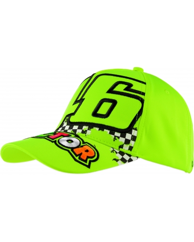 VALENTINO ROSSI VR46 šiltovka 46 THE DOCTOR fluo yellow