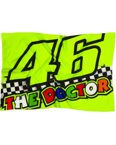 Valentino Rossi VR46 vlajka RACE multicolor