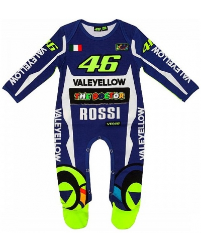 Valentino Rossi VR46 dupačky REPLICA OVERALL dětské blue