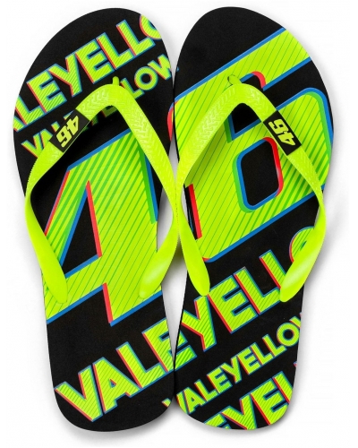 Valentino Rossi VR46 žabky VALEYELLOW46 yellow/black