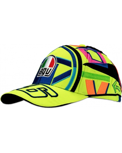 Valentino Rossi VR46 šiltovka HELMET multicolor