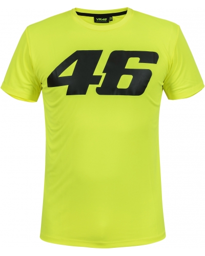 Valentino Rossi VR46 tričko CORE yellow fluo