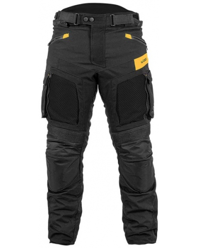 W-TEC kalhoty AIRCROSS black/gold