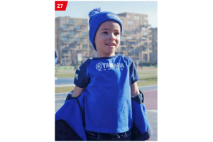 YAMAHA tričko MALAGA 24 detské blue