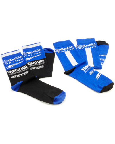 YAMAHA ponožky PADDOCK 22 blue/black